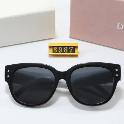 2025 Fashionable Semi-circular Color Matching Sunglasses 3987
