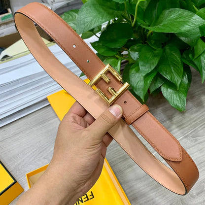 2025 belt Double-sided top layer cowhide belt width 30MM