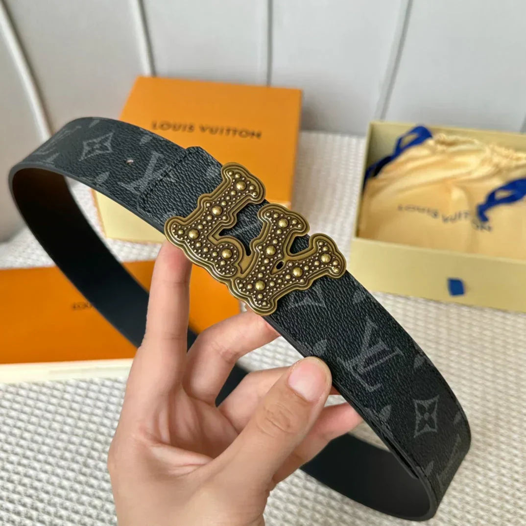 2025 Double-sided calfskin belt