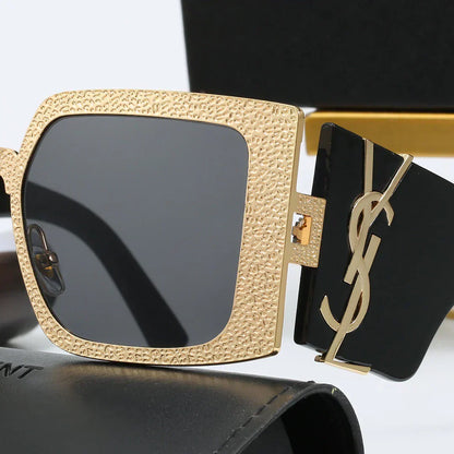 2025 Textured Metal Frame Sunglasses