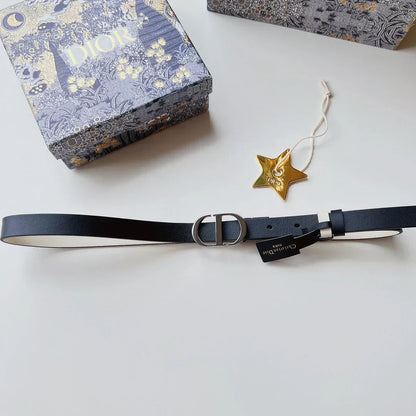 2025 Belt in gold-finish metallic calfskin