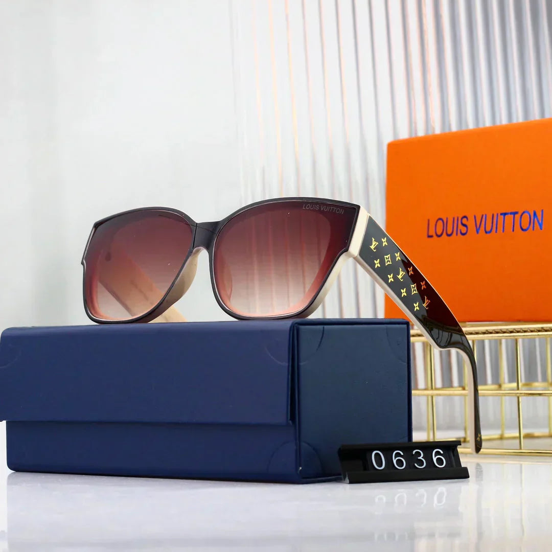 2025 Large frame sunshade fashionable travel sunglasses