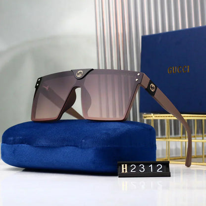 2025 Large frame retro sunglasses