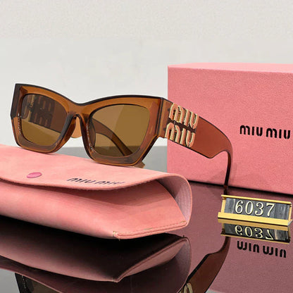 2025 Fashion Square Cat-Eye Sunglasses 6037
