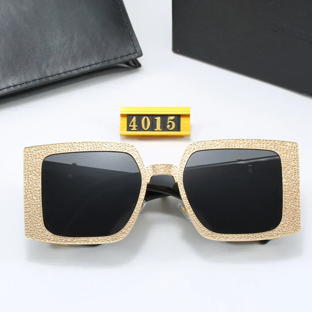 2025 Textured Metal Frame Sunglasses