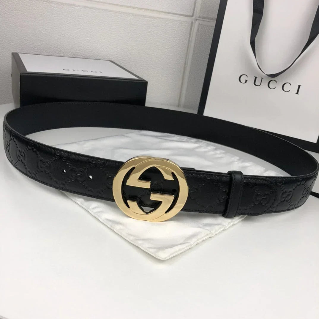 2025 Steel buckle printed belt 3.8cm