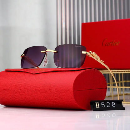 2025 Golden Leopard Frame Sunglasses