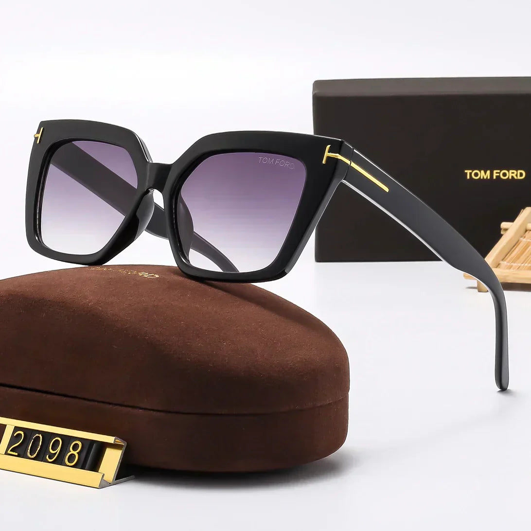 TOM FORD Square Round Sunglasses  2098