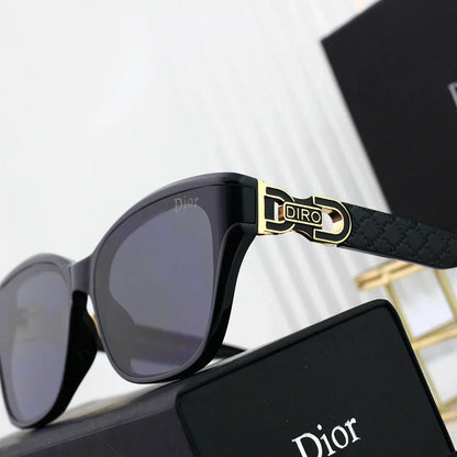 2025 Sunglasses  Curved personalized square frame sunglasses