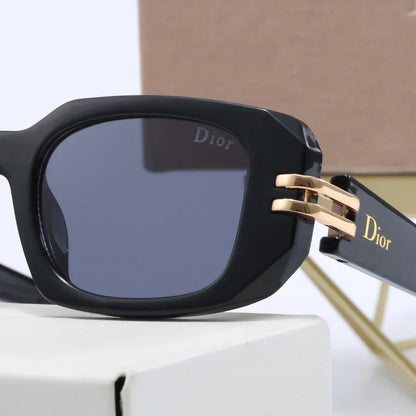 2025 Cut Edge Rectangular Buckle Sunglasses