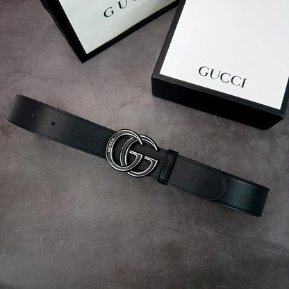 2025 belt 2 Colors printed letter leather belt