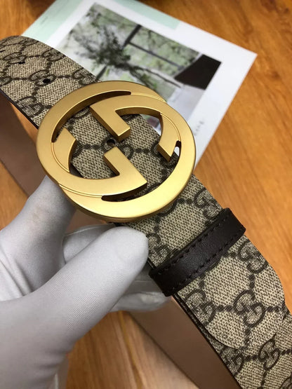 2025 Lined with top layer cowhide belt width 3.8