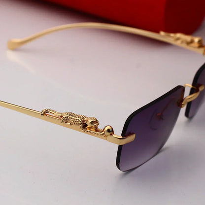 2025 Golden Leopard Frame Sunglasses