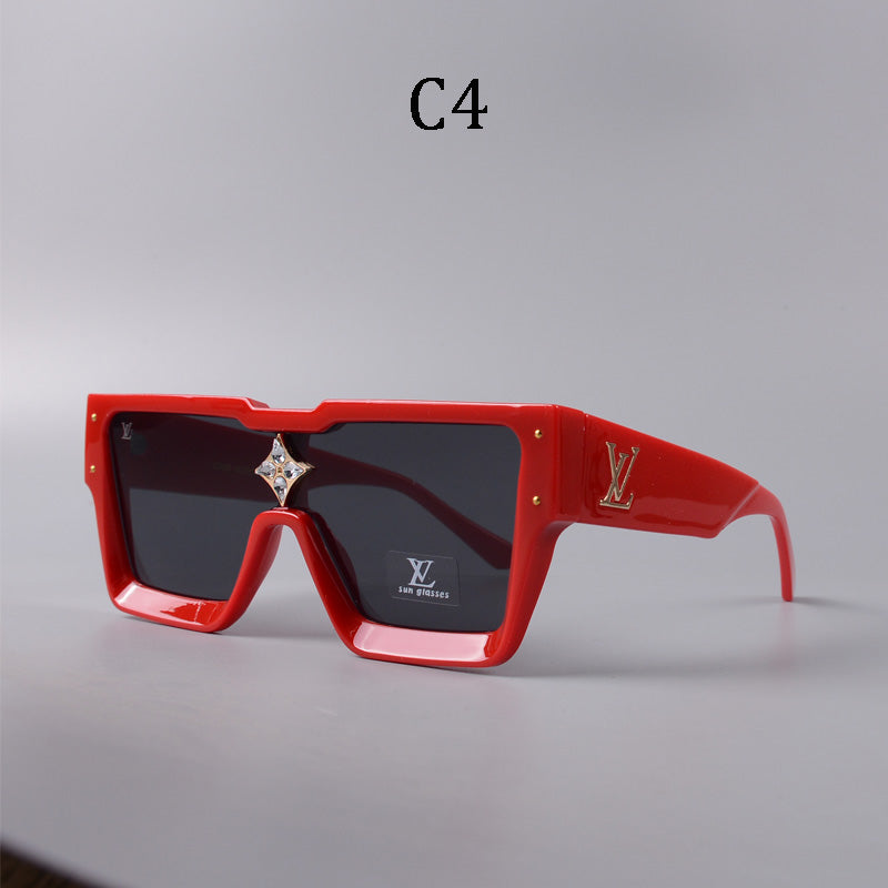 2025 Square Frame Unisex Sunglasses 1486