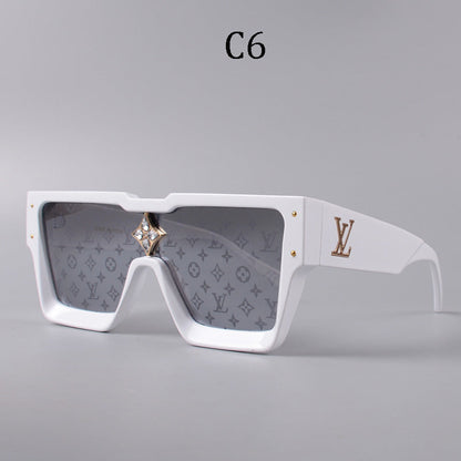 2025 Square Frame Unisex Sunglasses 1486
