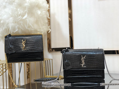 2025 Bag Sunset Chain Bag Y2