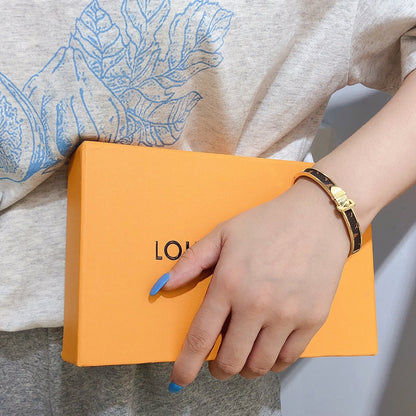 2025 Classic Belt Buckle Monogram Bracelet