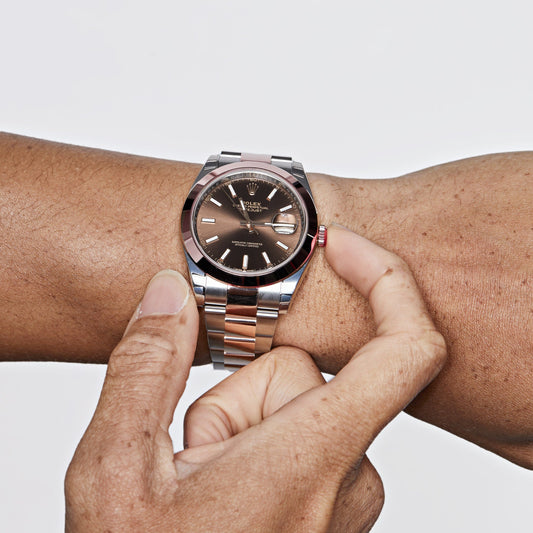 2025 Watch Datejust 126301 Stainless Steel Rose Gold Chocolate Dial (New 2024)