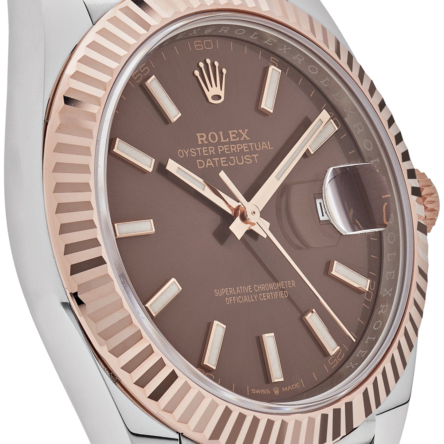 2025 Watch Datejust 126331 Two-Toned Rose Gold Stainless Steel Brown Dial (2023)