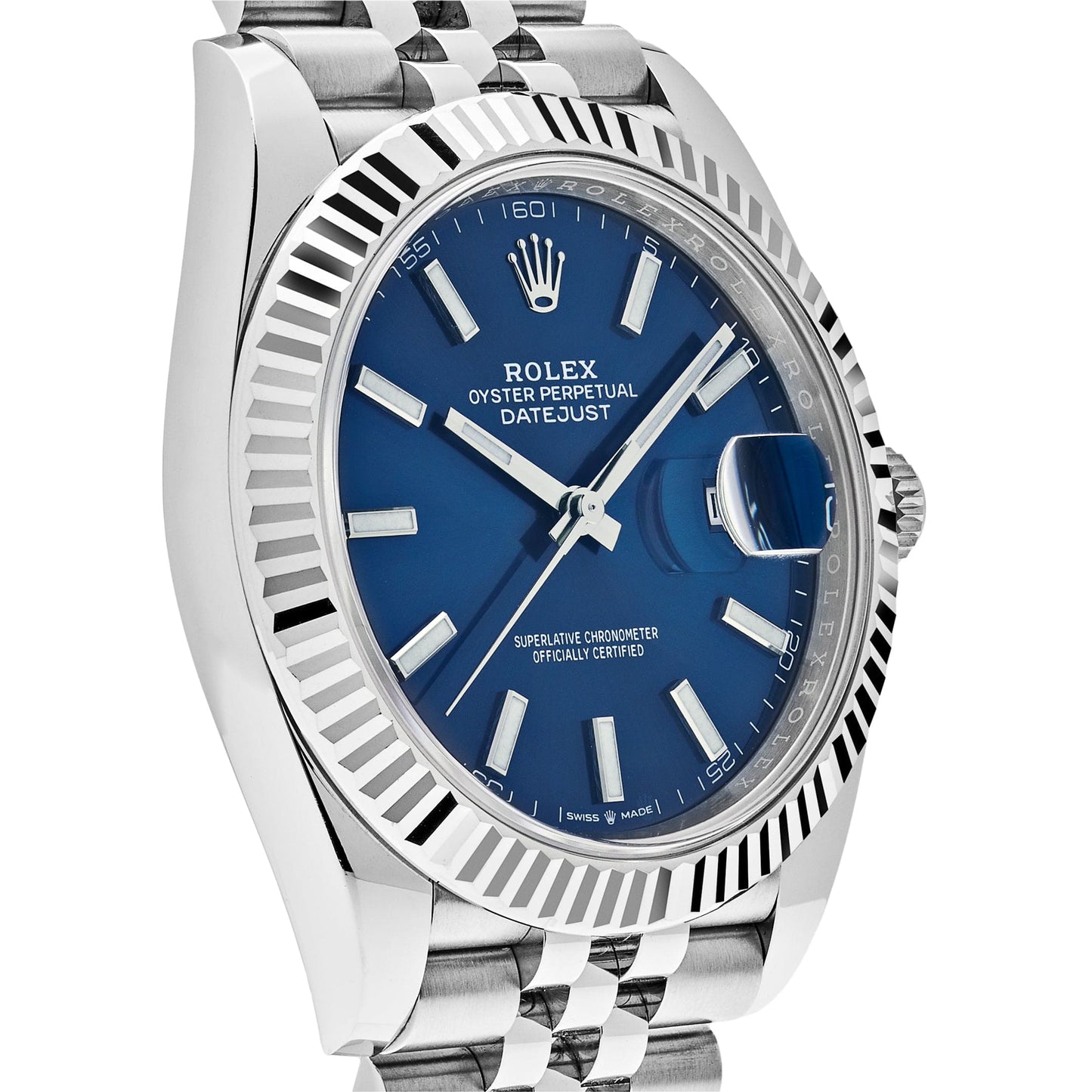 2025 Watch Datejust 126334 Stainless Steel Blue Dial Jubilee