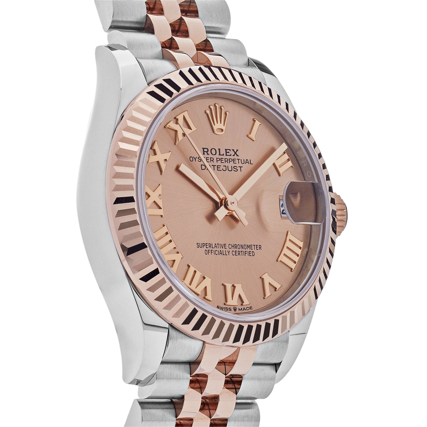 2025 Watch Datejust 278271 Rose Gold Stainless Steel Roman Pink Dial Jubilee (2023)