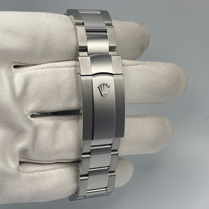 2025 Watch Datejust 126284RBR Stainless Steel White Gold Mother of Pearl Dial