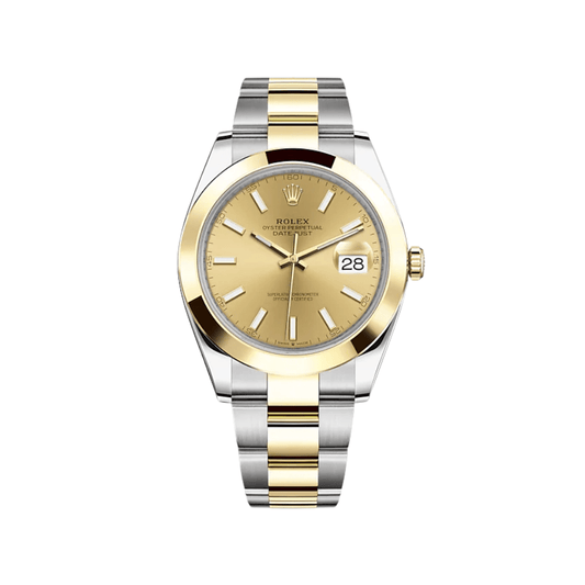 2025 Watch Datejust 126303 Stainless Steel Yellow Gold Champagne Dial