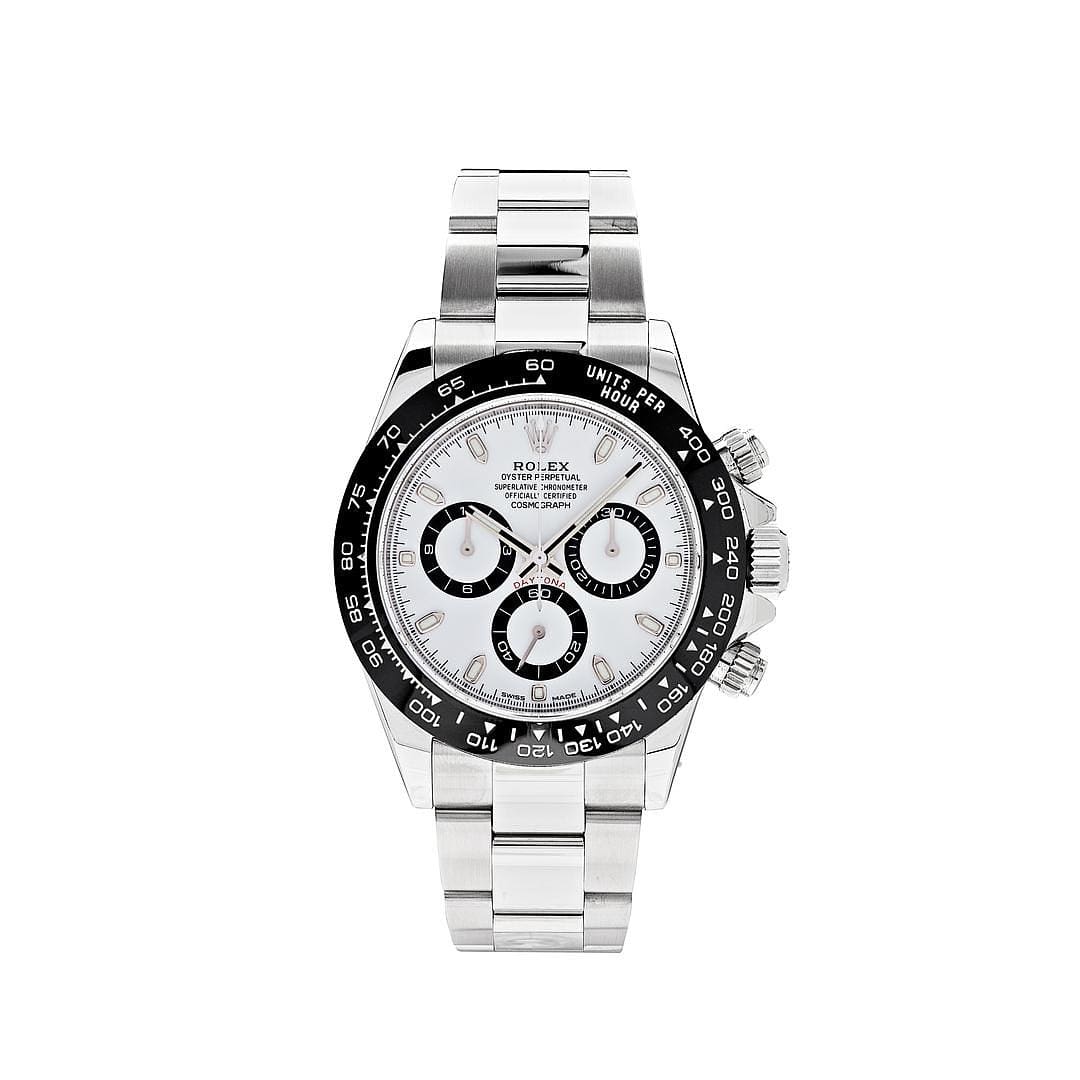 2025 Watch Daytona 116500LN Stainless Steel White Panda Dial (2021)