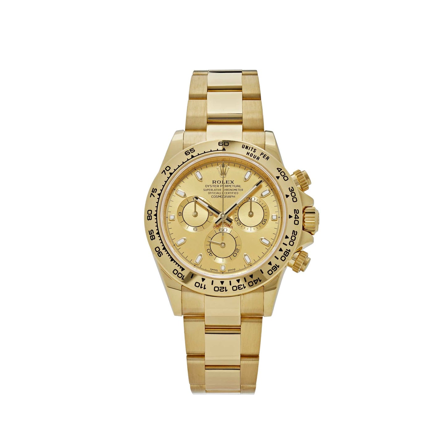 2025 Watch Daytona 116508 Yellow Gold Champagne Dial (2022)