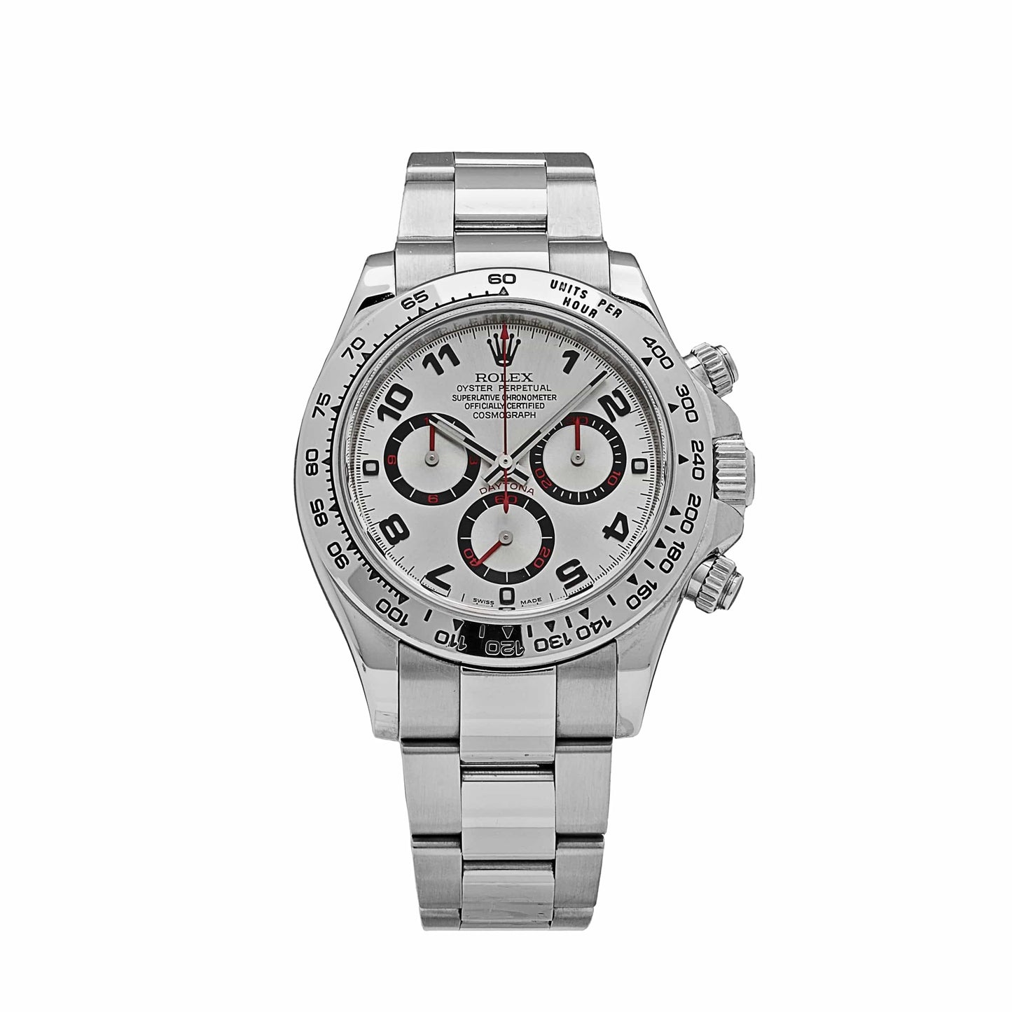 2025 Watch Daytona 116509 Silver Racing Dial White Gold (2013)