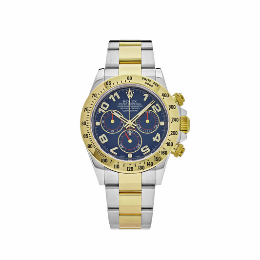 2025 Watch Daytona 116523 Stainless Steel and Yellow Gold Blue Dial