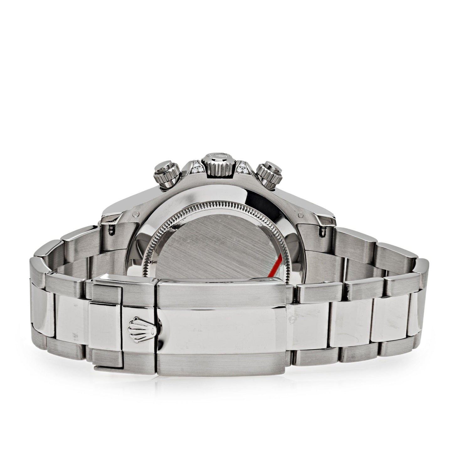 2025 Watch Daytona 116599RBOW 'Rainbow' White Gold Black Diamond Dial Sapphire Bezel