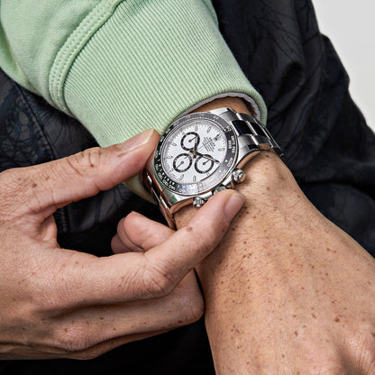 2025 Watch Daytona 126500LN Stainless Steel White Panda Dial (2024)