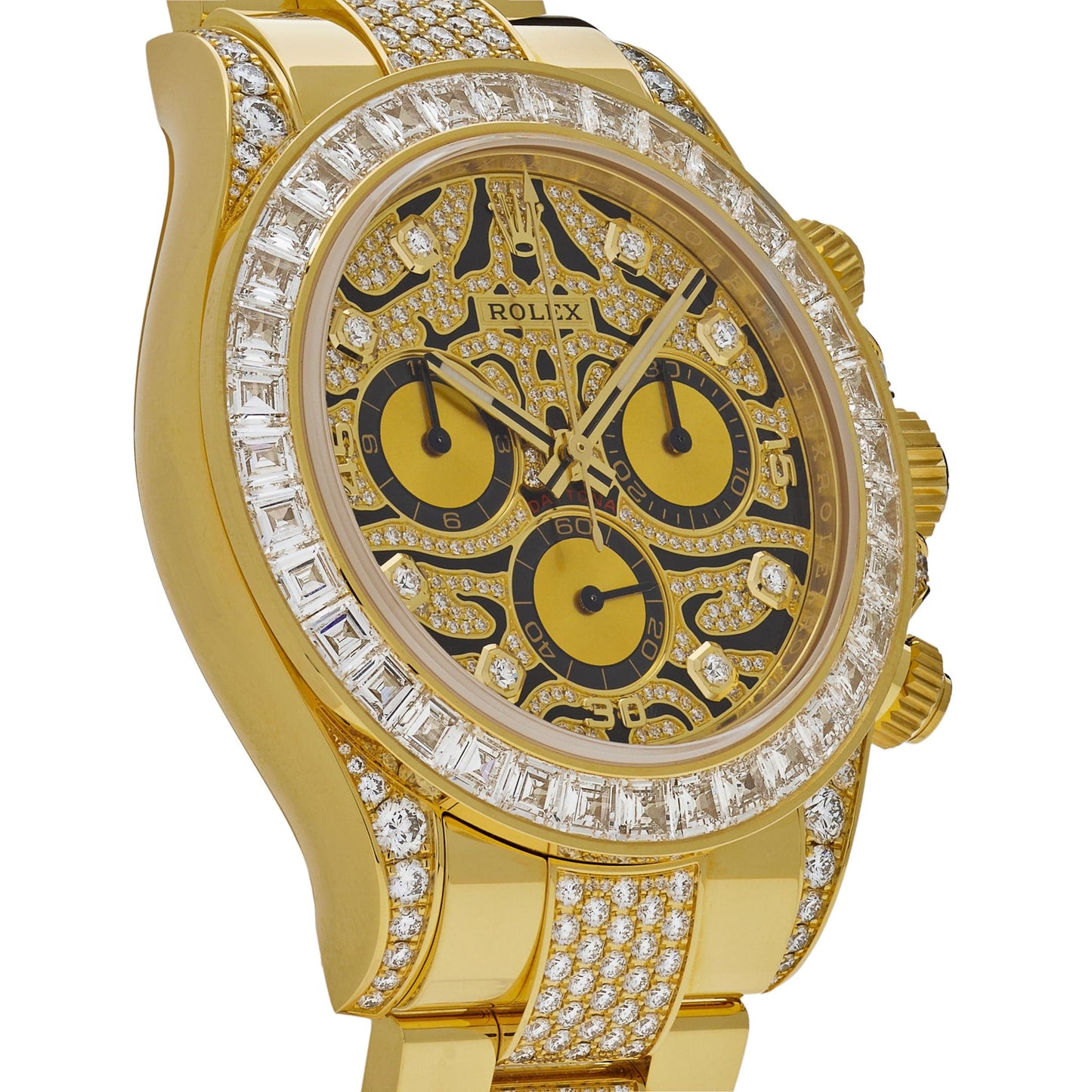 2025 Watch Daytona 'Eye of the Tiger' 116598TBR Yellow Gold Diamond Accents (2022)