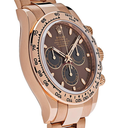 2025 Watch Daytona 116505 Rose Gold Chocolate Brown Dial