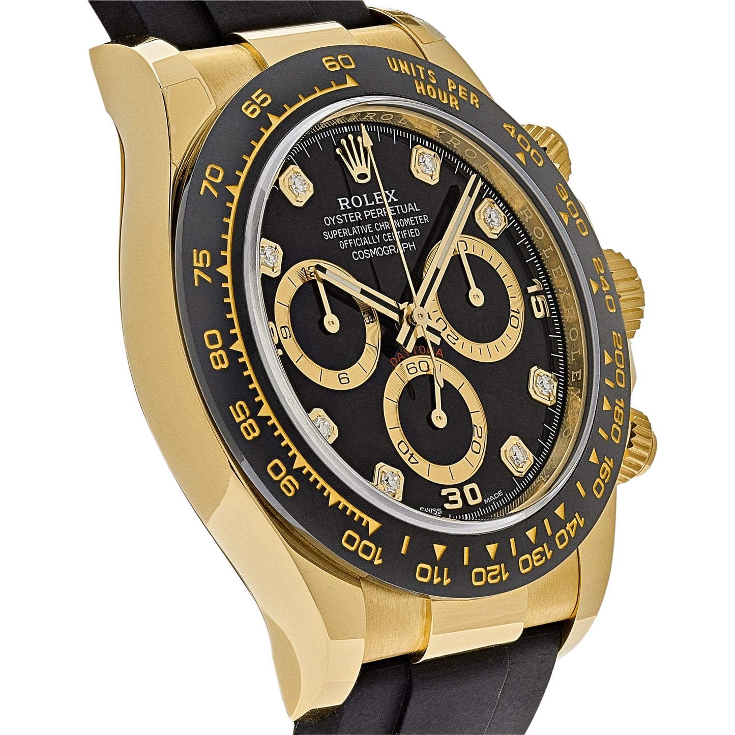 2025 Watch Daytona 116518LN Yellow Gold Black Diamond Dial (2021)
