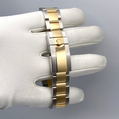 2025 Watch Daytona 116503 Yellow Gold Stainless Steel Mother of Pearl Diamond Dial