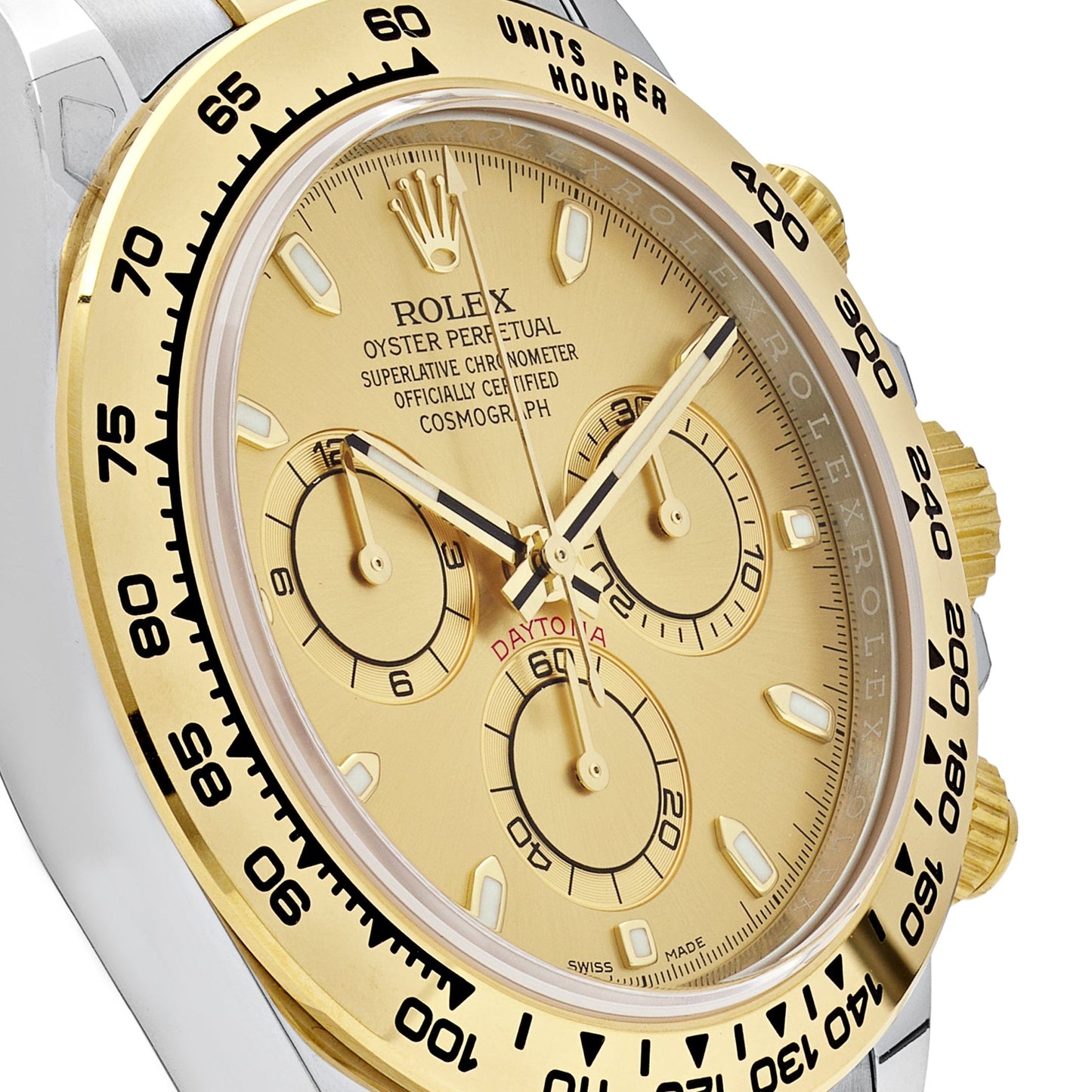 2025 Watch Daytona 116503 Two-Tone Yellow Gold Stainless Steel Champagne Dial