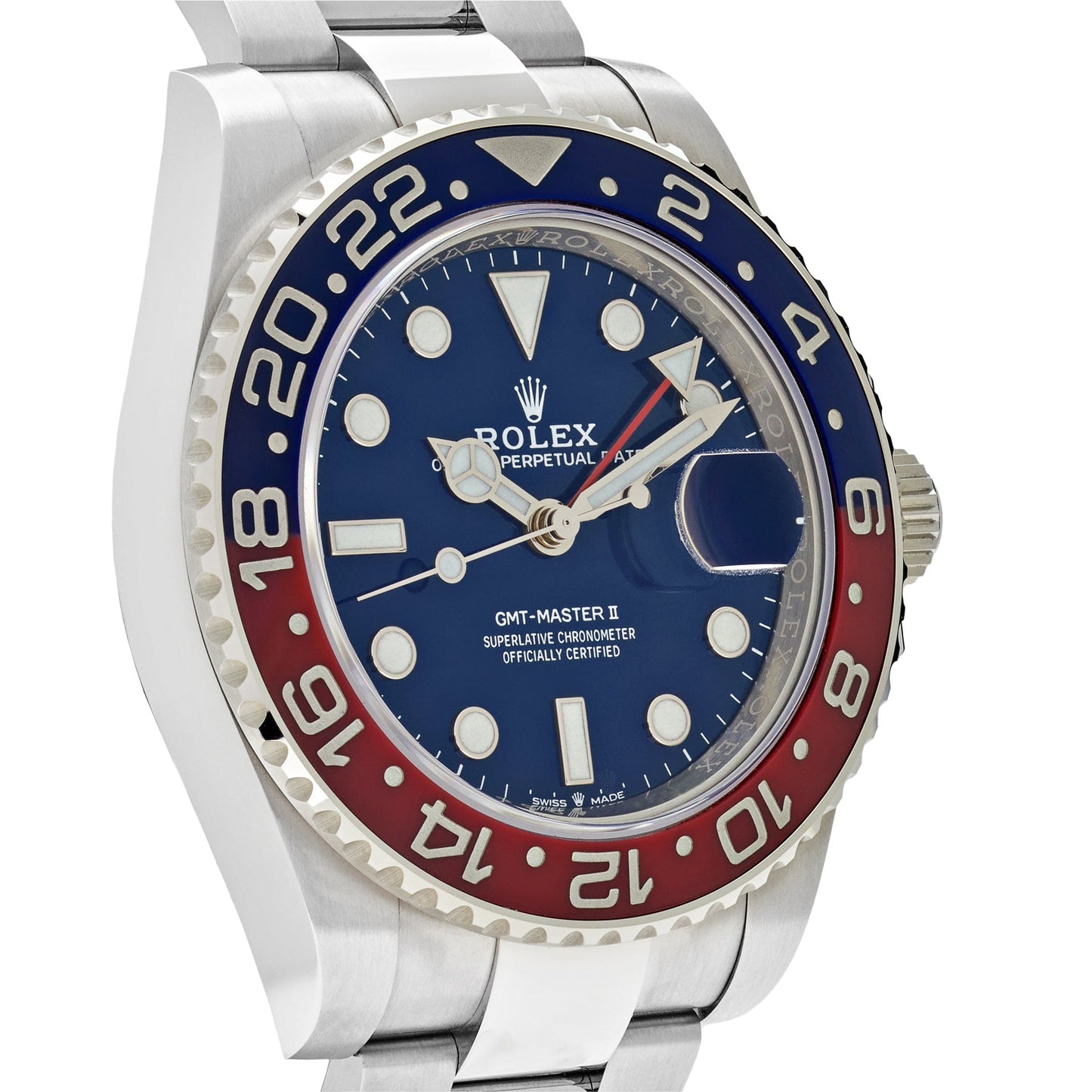 2025 Watch GMT-Master II 126719BLRO 'Pepsi' White Gold Blue Dial (2023)