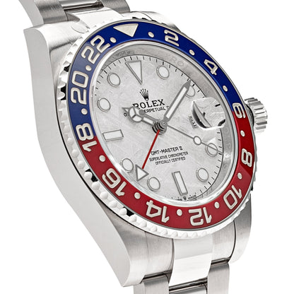 2025 Watch GMT-Master II 126719BLRO 'Pepsi' White Gold Meteorite Dial (2021)
