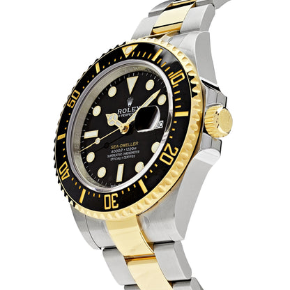 2025 Watch Sea-Dweller 126603 Stainless Steel Yellow Gold Black Dial (2023)