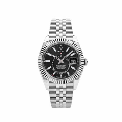 2025 Watch Sky-Dweller 326934 Stainless Steel Black Dial Jubilee (2023)
