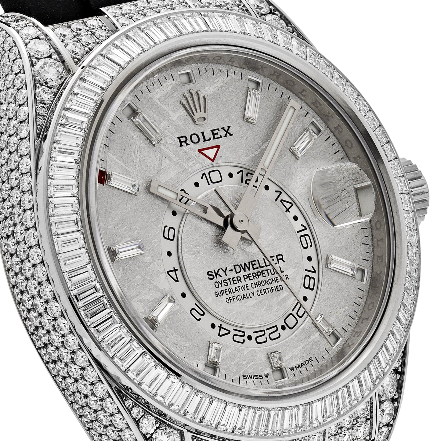 2025 Watch Sky-Dweller 336259TBR White Gold Meteorite Dial Diamond Bezel and Case