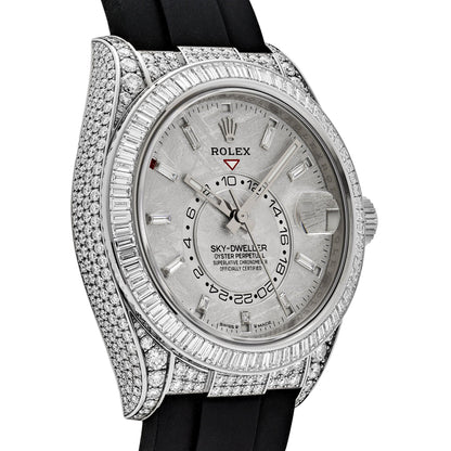 2025 Watch Sky-Dweller 336259TBR White Gold Meteorite Dial Diamond Bezel and Case