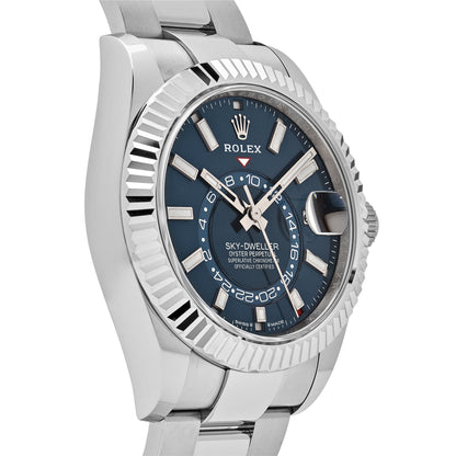 2025 Watch Sky-Dweller 336934 Stainless Steel Blue Dial Oyster (2024)