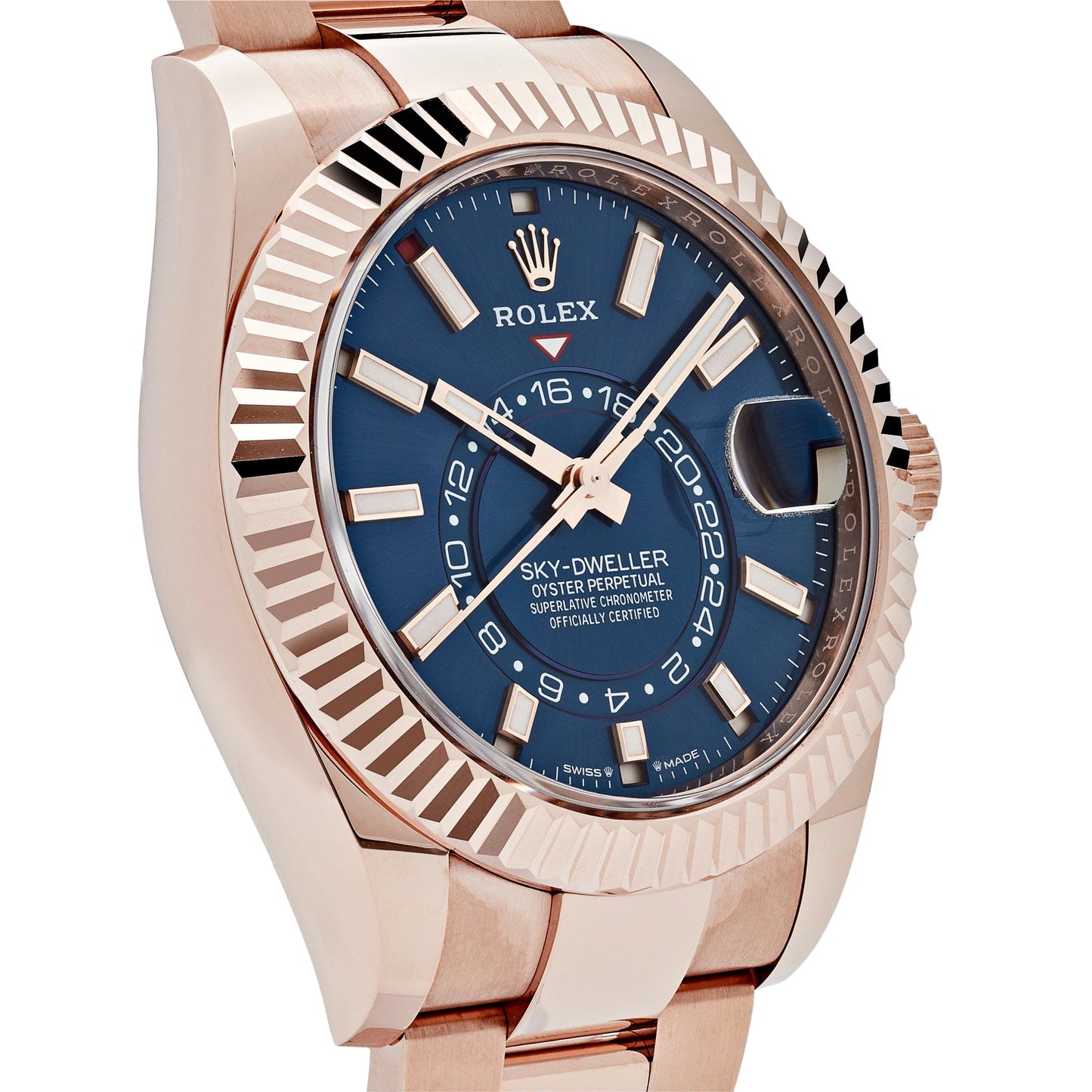 2025 Watch Sky-Dweller 336935 Rose Gold Blue Dial