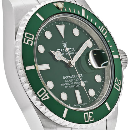 2025 Watch Submariner Date 116610LV 'Hulk' Stainless Steel Green Dial