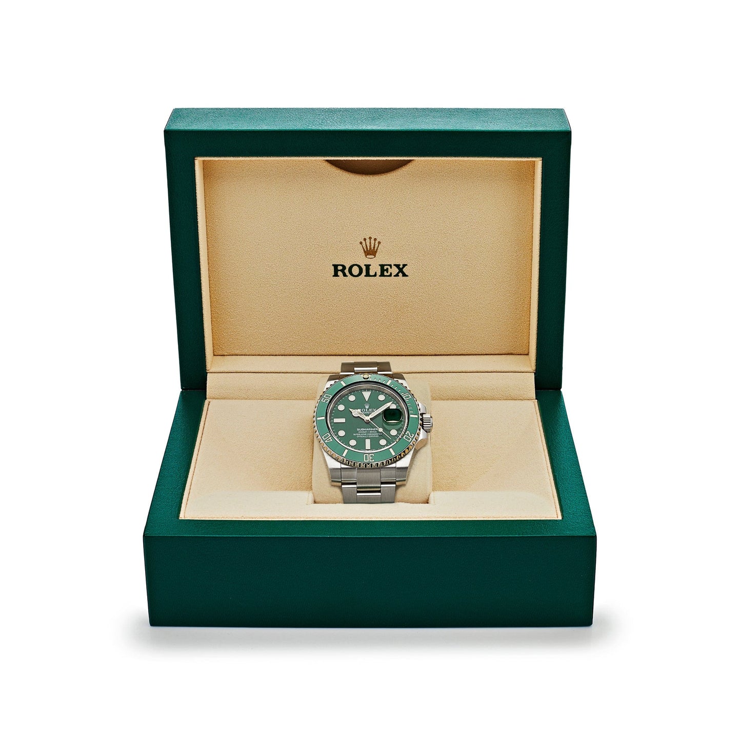 2025 Watch Submariner Date 116610LV 'Hulk' Stainless Steel Green Dial
