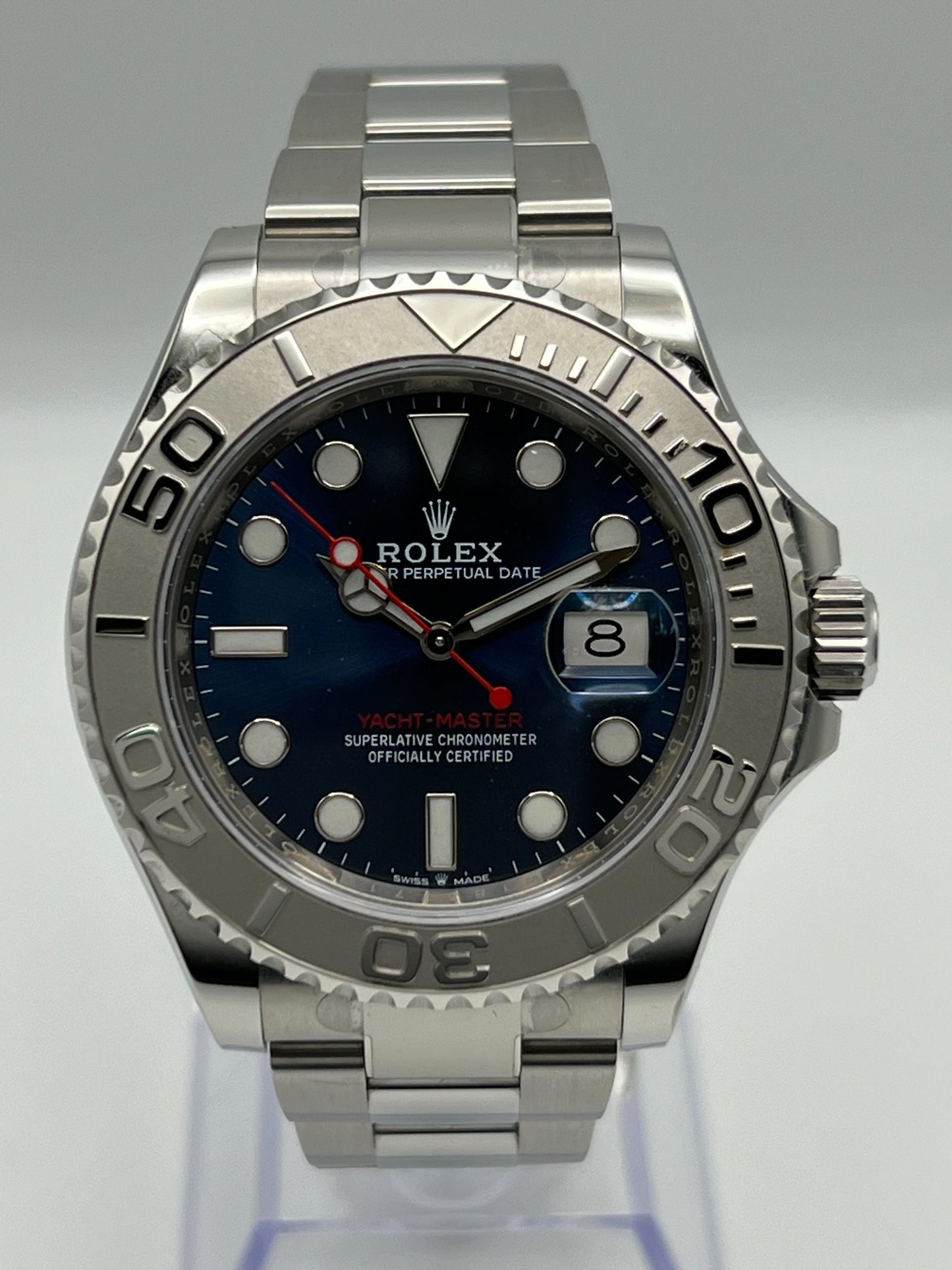 2025 Watch Yacht-Master 126622 Stainless Steel Blue Dial (2019)